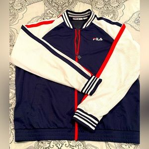 Mens Multi Colored Fila Sweatsuit